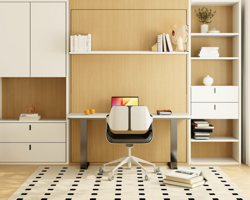 Nuzzle Wall Bed With Desk