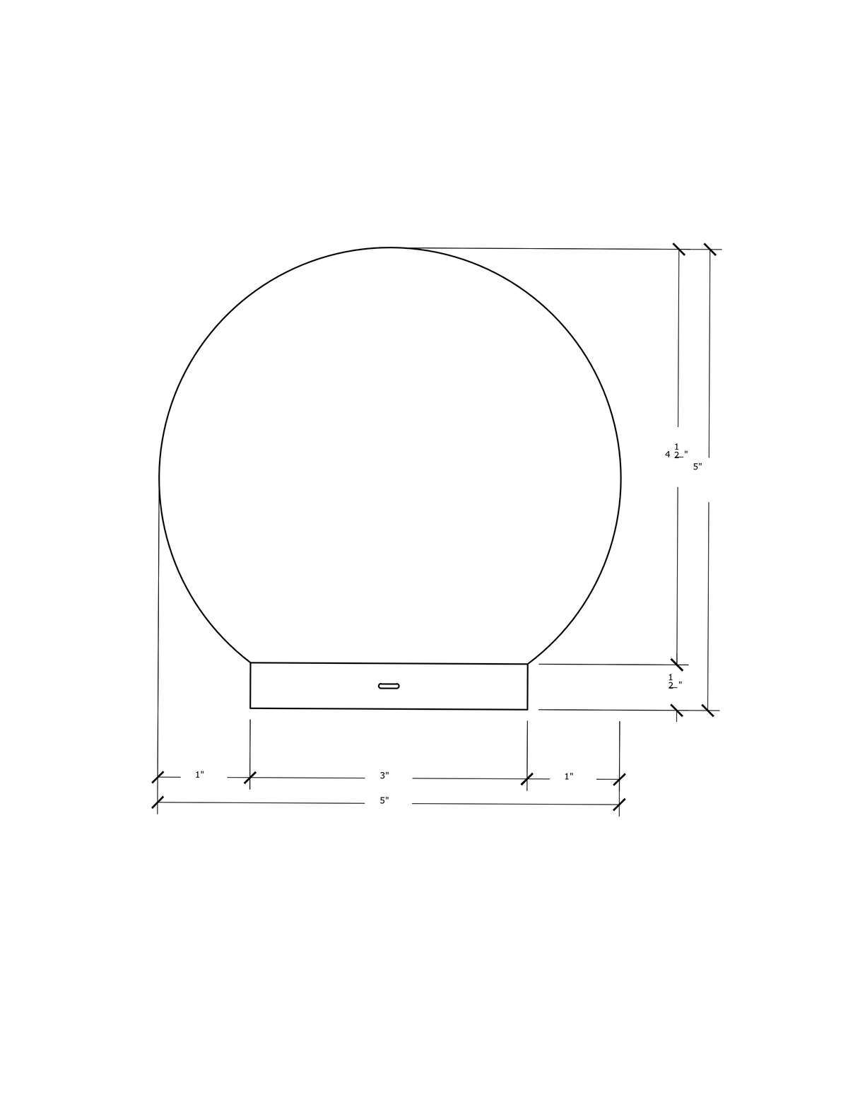 Product Dimension Image
